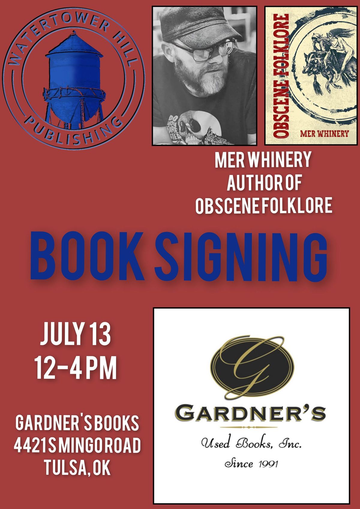 Book Signing - Mer Whinery