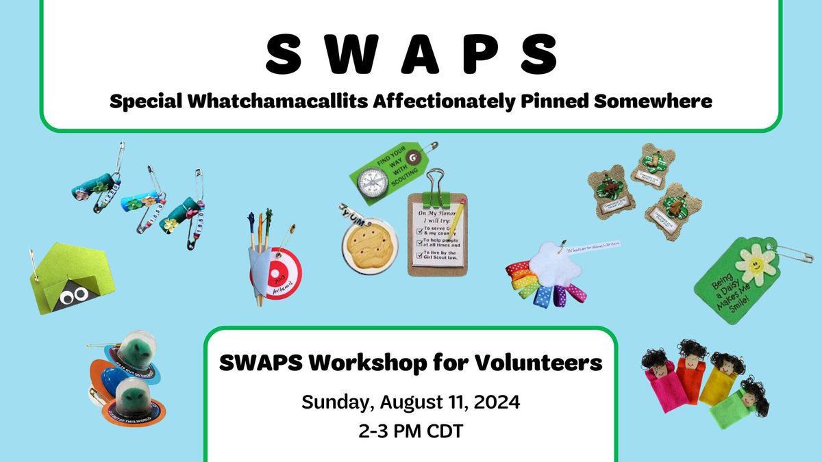 SWAPS Workshop for Volunteers