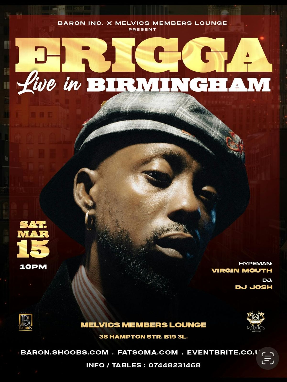 Erigga Live In Birmingham