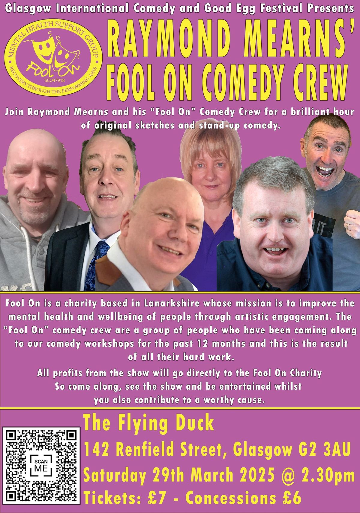 Raymond Mearns' Fool On Comedy Crew