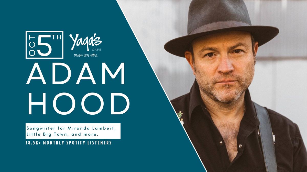 Adam Hood at Yaga's Cafe