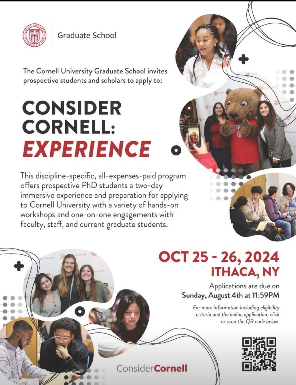 Consider Cornell: Experience