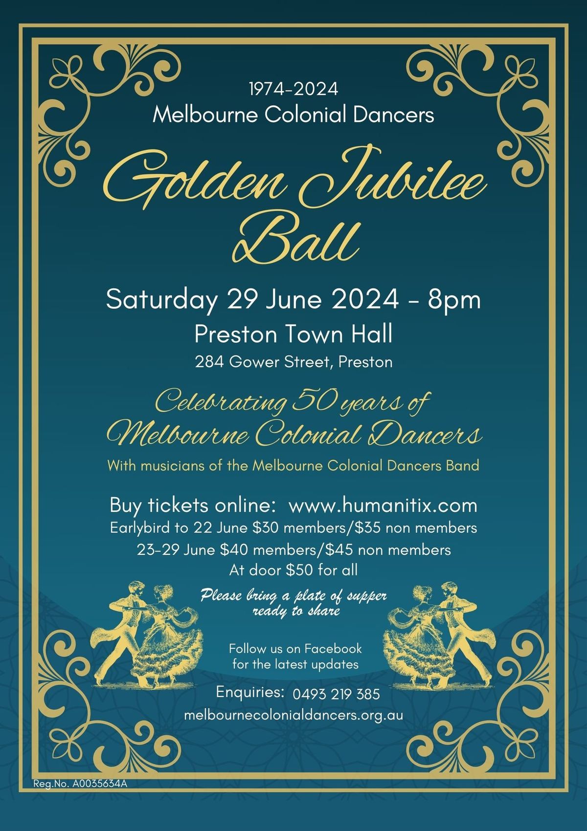 Golden Jubilee Ball - with Melbourne Colonial Dancers