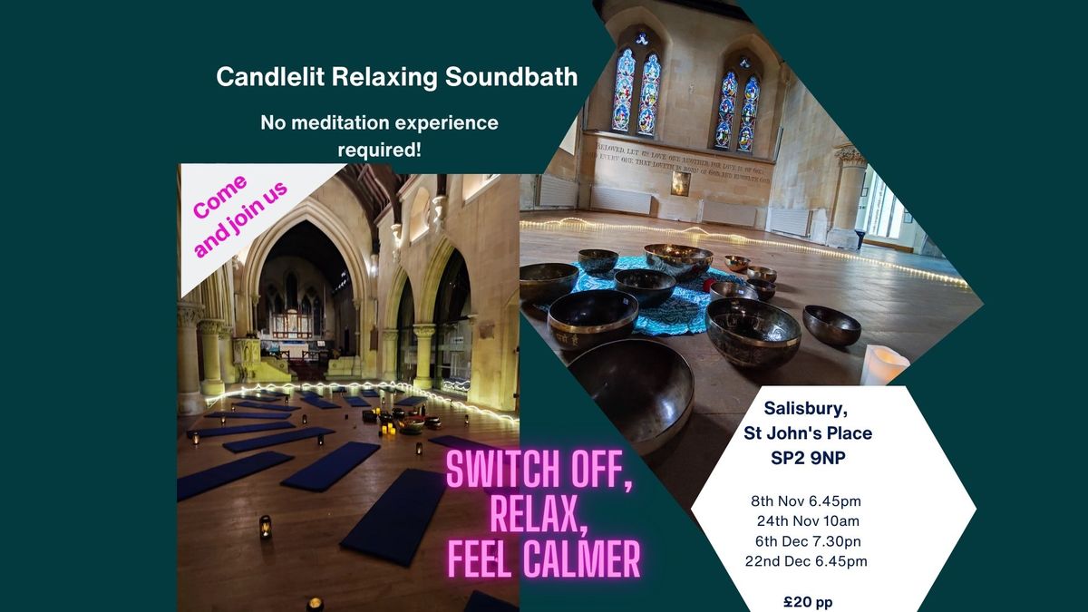 Relaxing soundbath with meditation