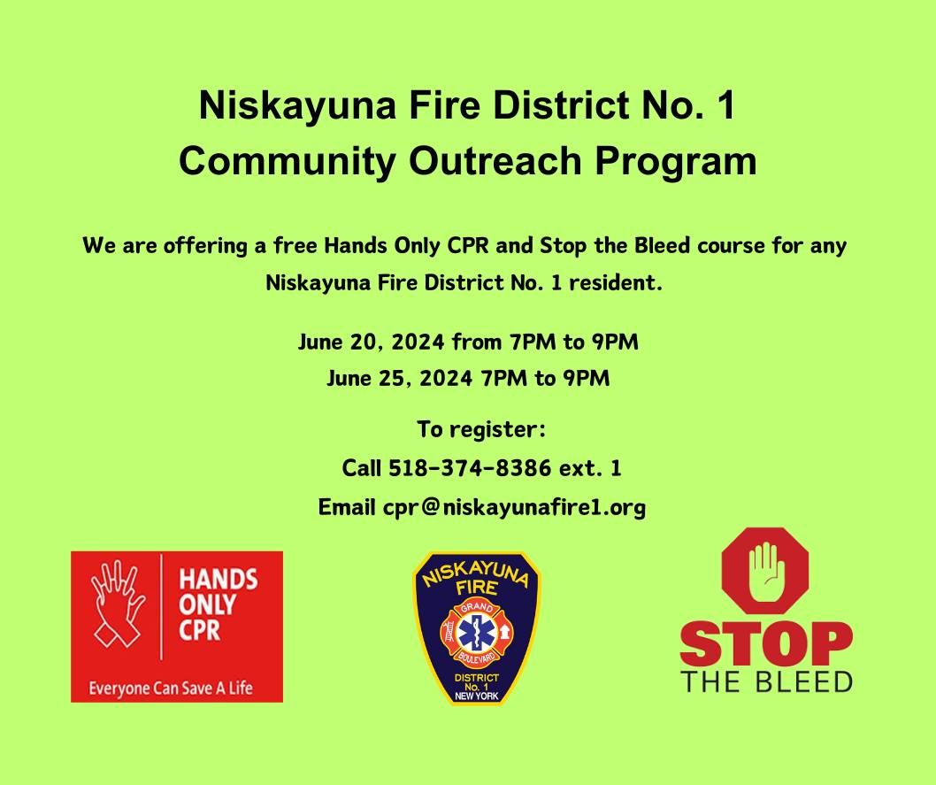 Free Hands Only CPR and Stop the Bleed Training