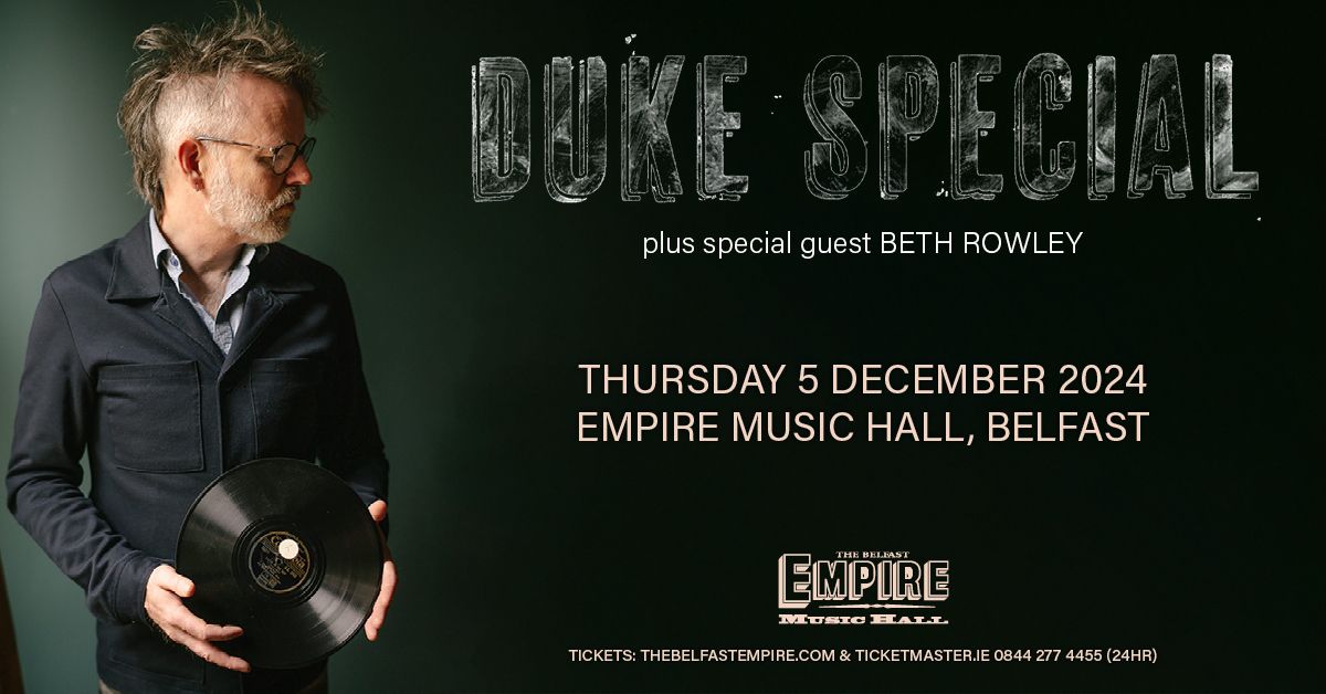 Duke Special at Belfast Empire Music Hall