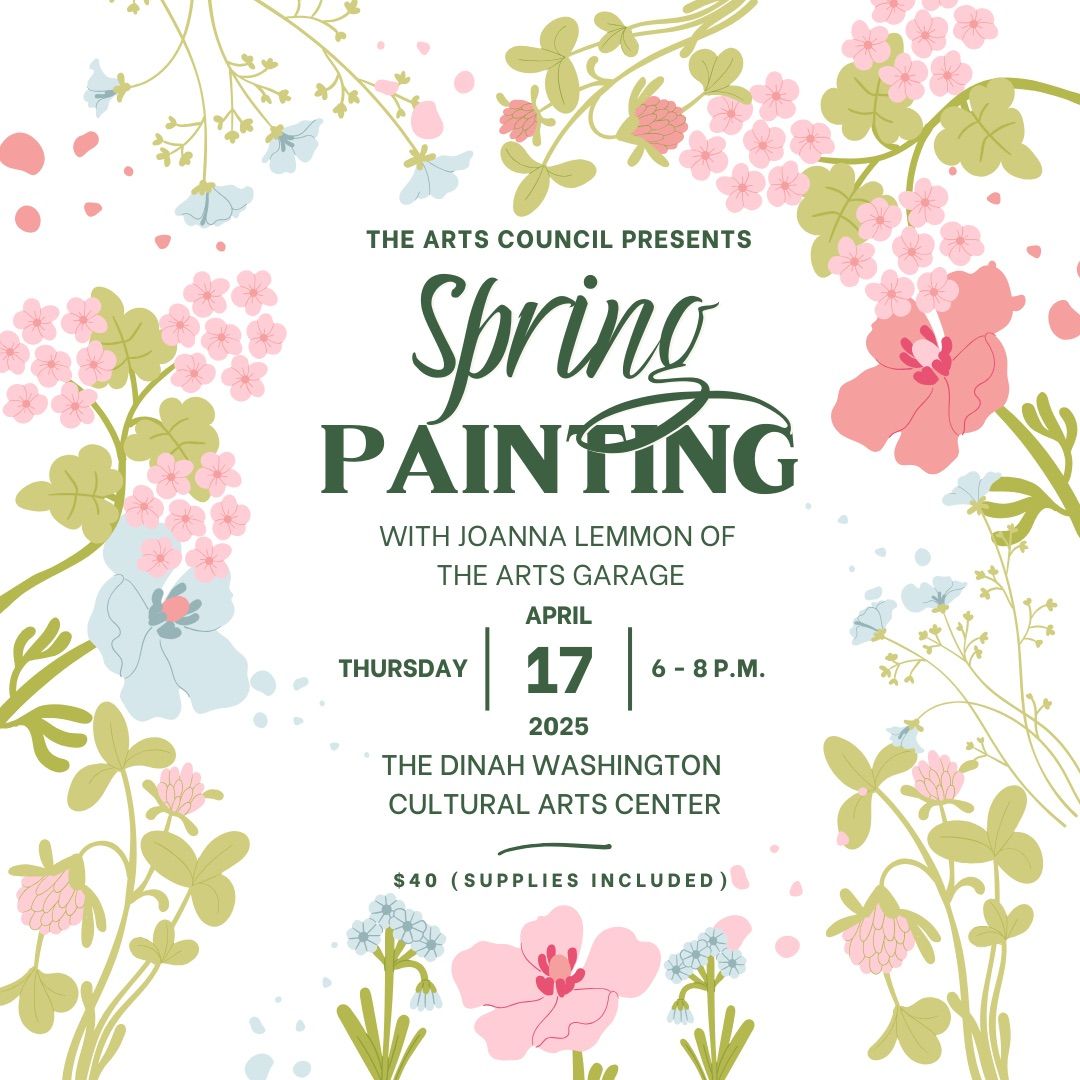 Spring Painting With Joanna Lemmon of The Art Garage