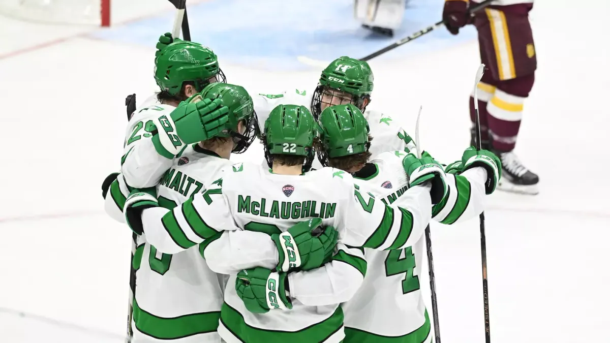 Parking Denver Pioneers at North Dakota Fighting Hawks Mens Hockey
