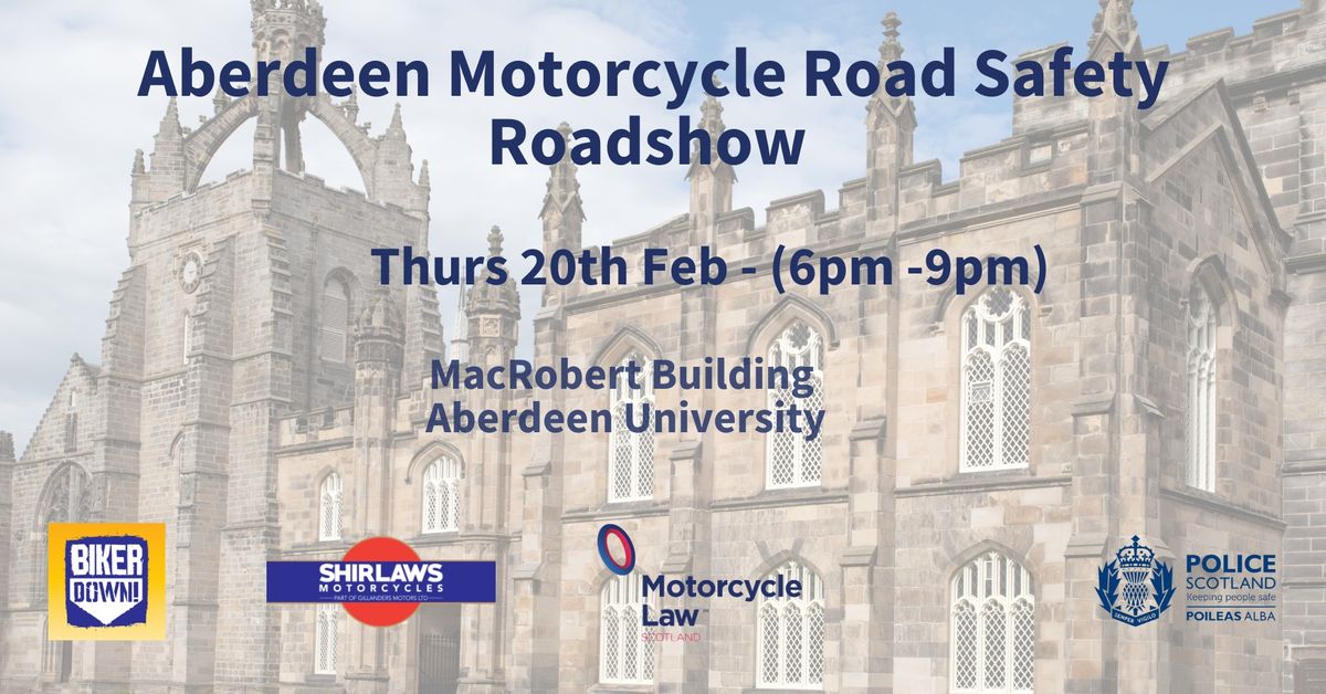 Aberdeen Motorcycle Road Safety Roadshow