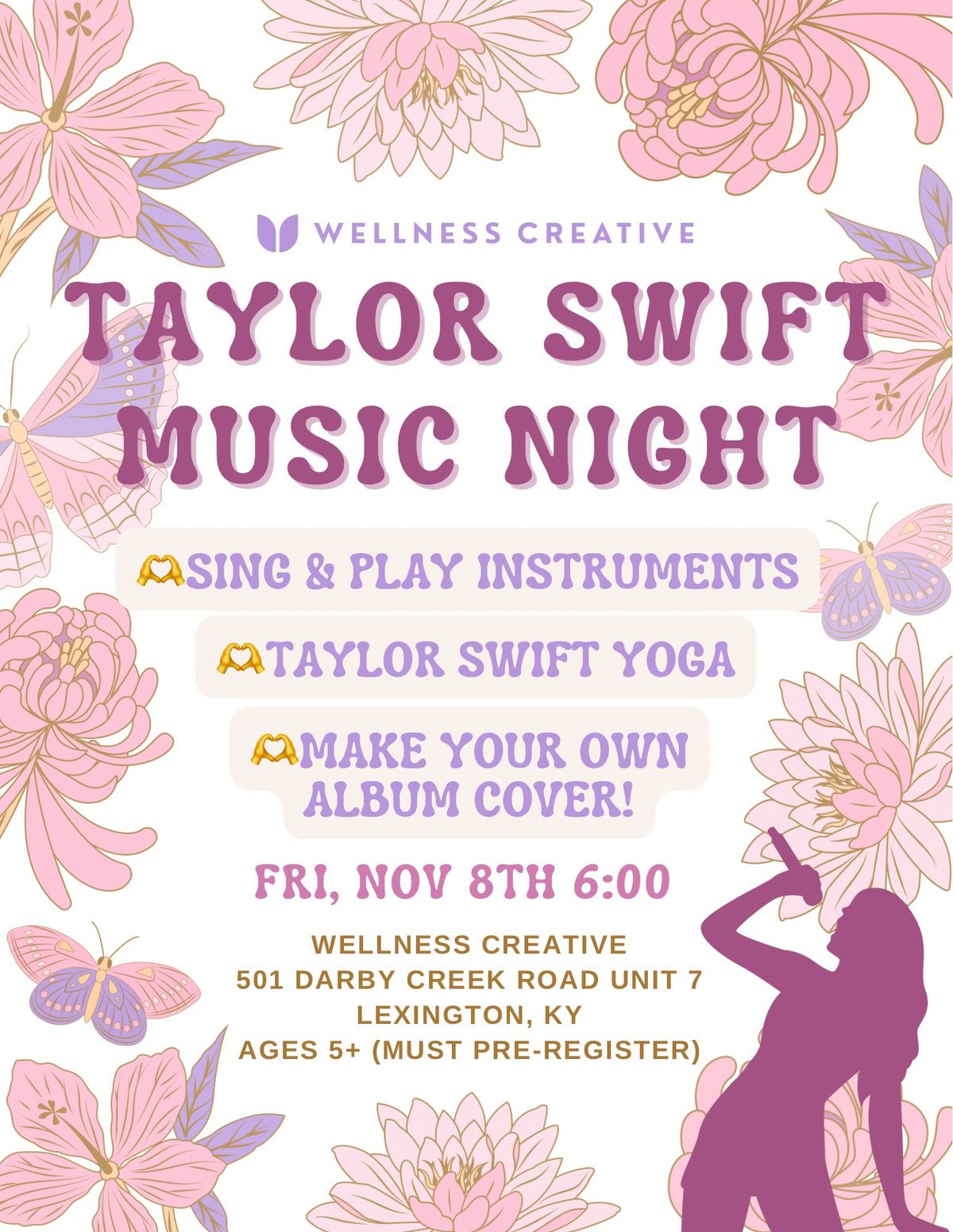 Taylor Swift Music & Art Night!