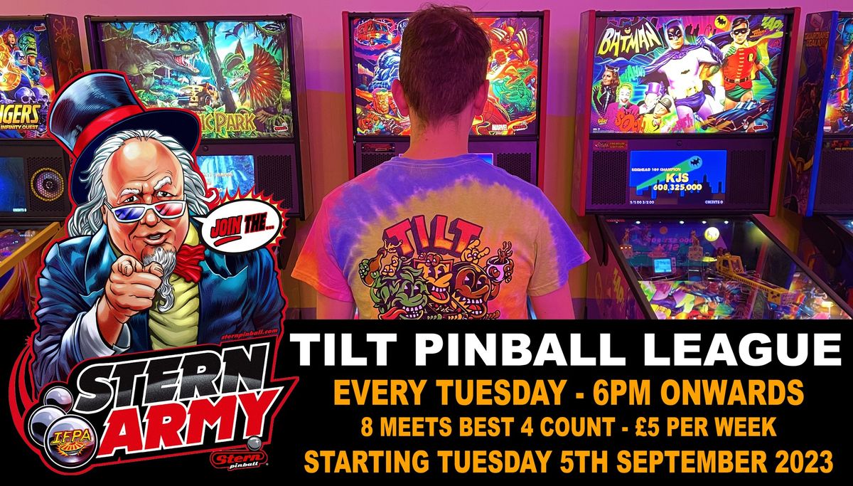 Tilt Pinball League 