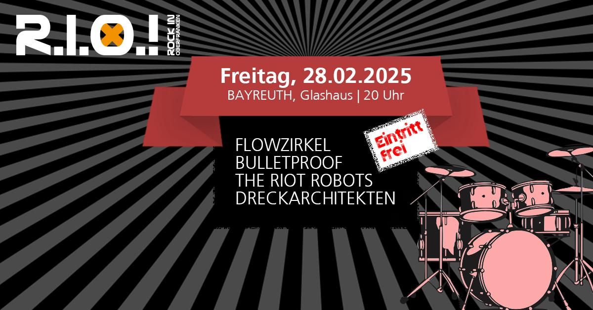 R.I.O.! Clubtour 2025 - Glashaus Bayreuth - Eintritt frei! 