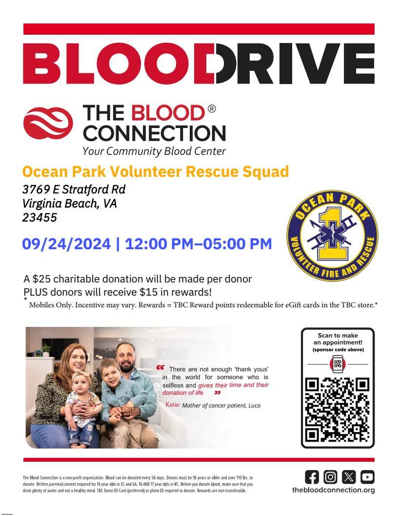 September 2024 Blood Drive