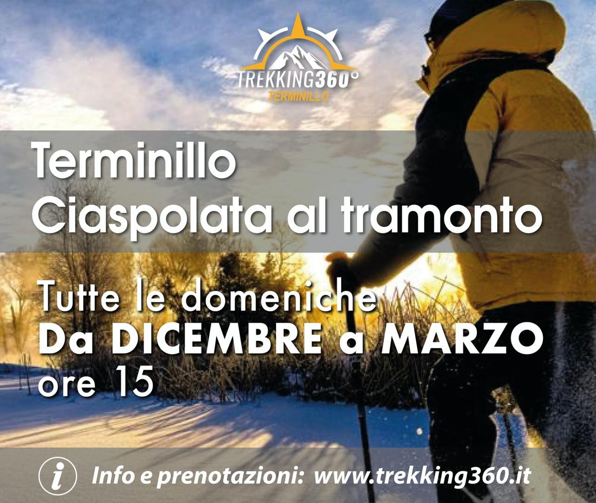 Terminillo, Ciaspolata al tramonto