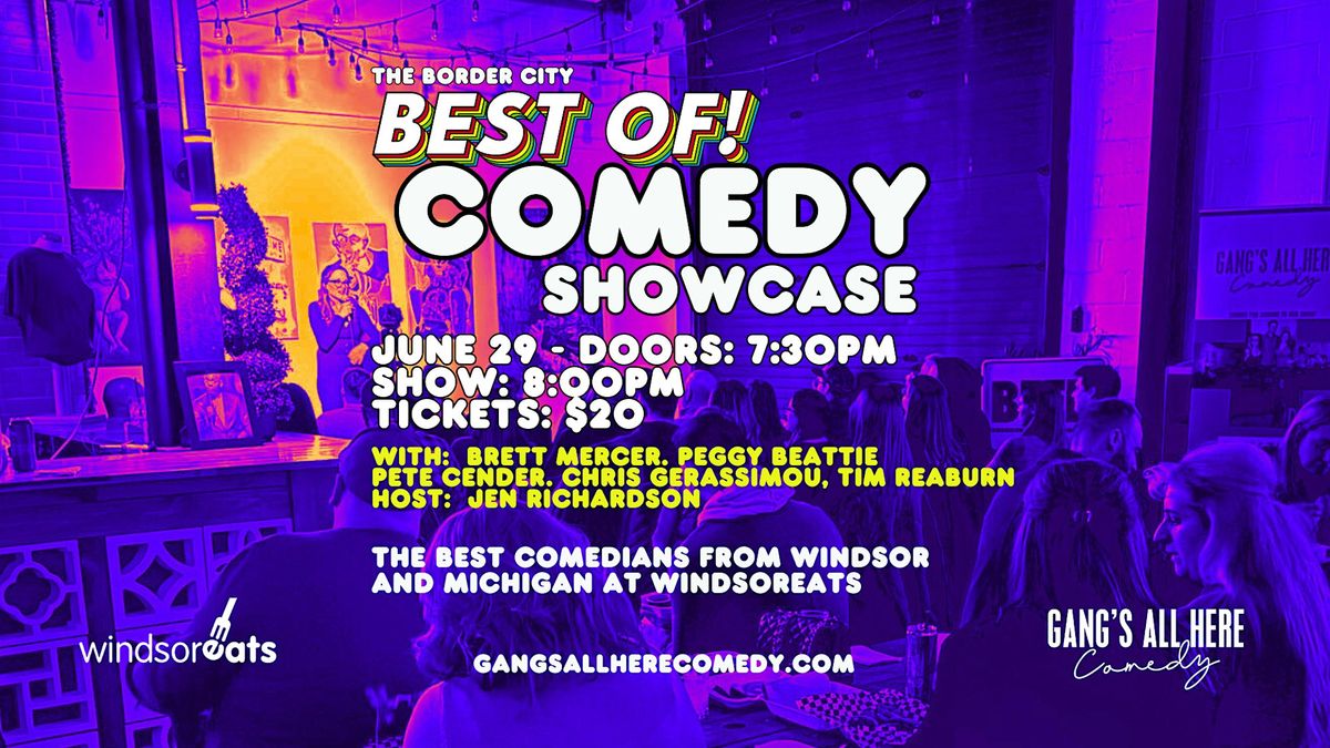 The Border City Best Of! Comedy Showcase at WindsorEats