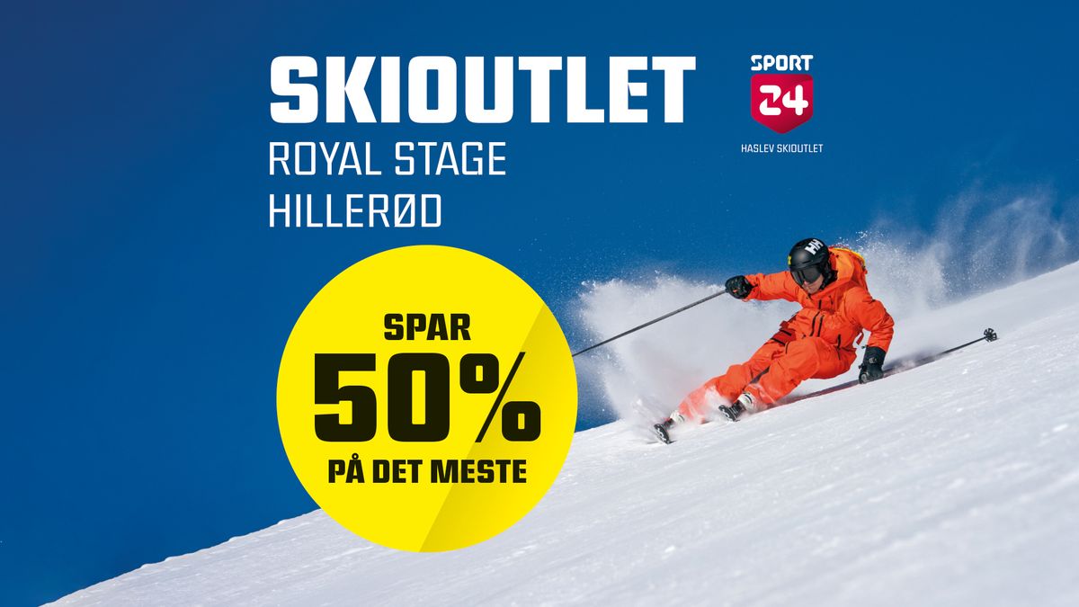 Skioutlet i Hiller\u00f8d (Royal Stage)