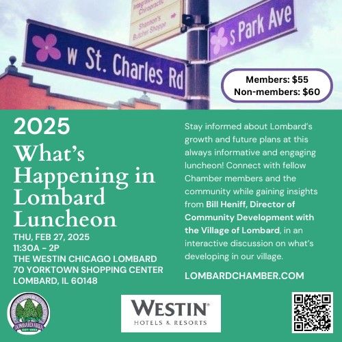 2025 What's Happening in Lombard Luncheon