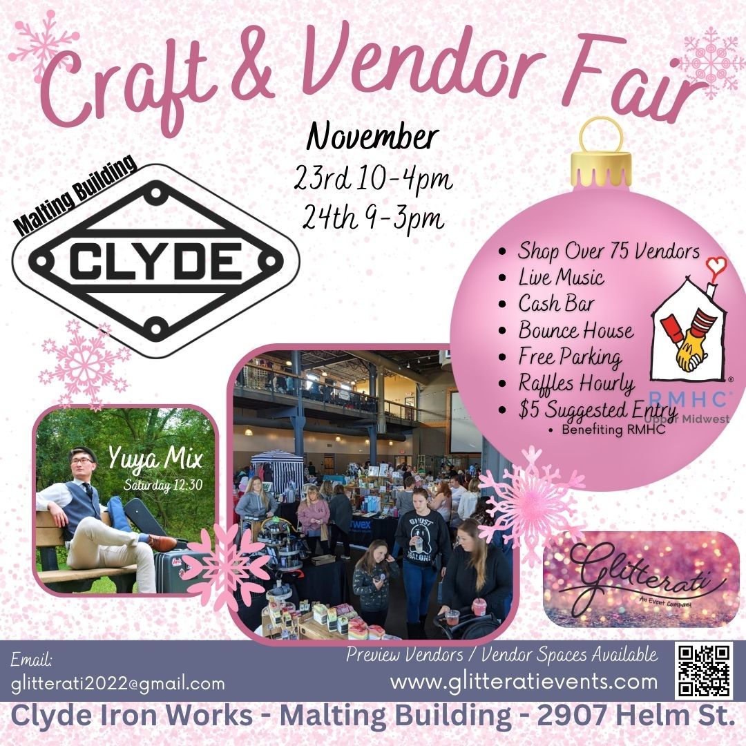 Christmas Craft & Vendor Fair with Glitterati!