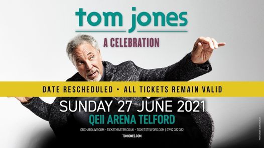 Tom Jones | QEII Arena, Telford