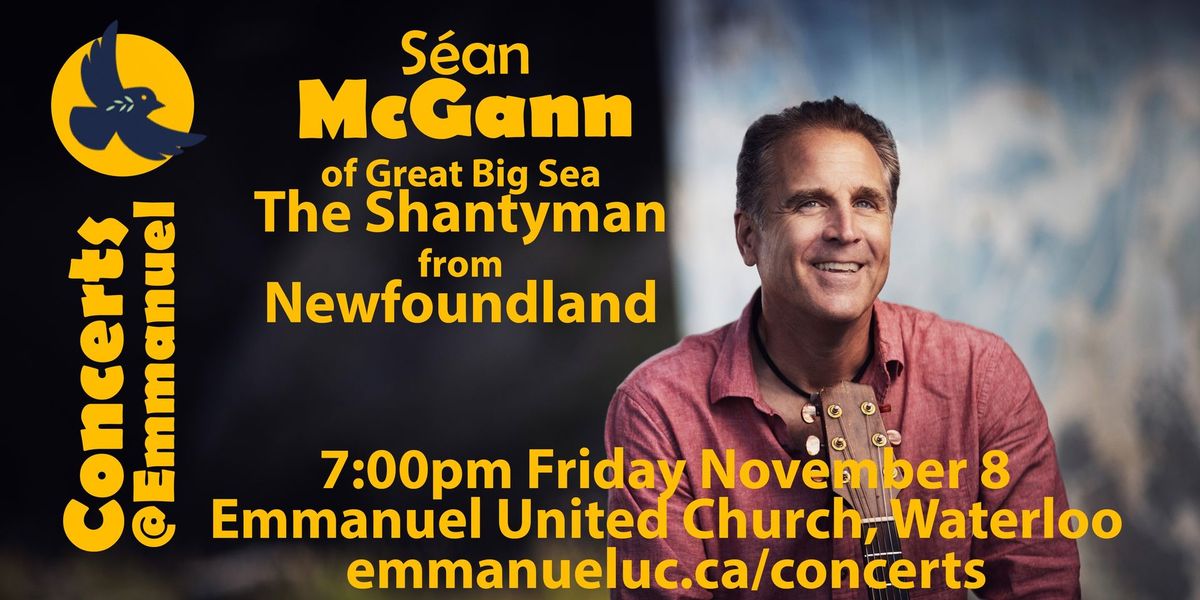 S\u00e9an McCann, the Shantyman from Newfoundland