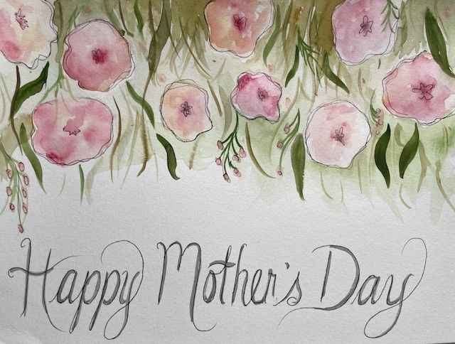 Paint Night Mother's Day Watercolour Cards