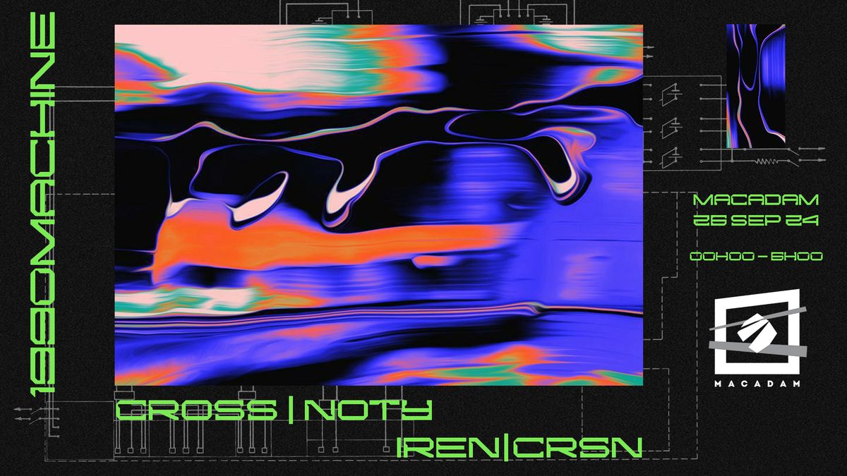 1990Machine pr\u00e9sente : SYNTHESIS | IREN - NOTY - CRSN - CROSS | Macadam 