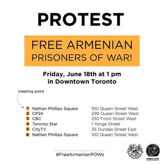 FREE ARMENIAN PRISONERS OF WAR