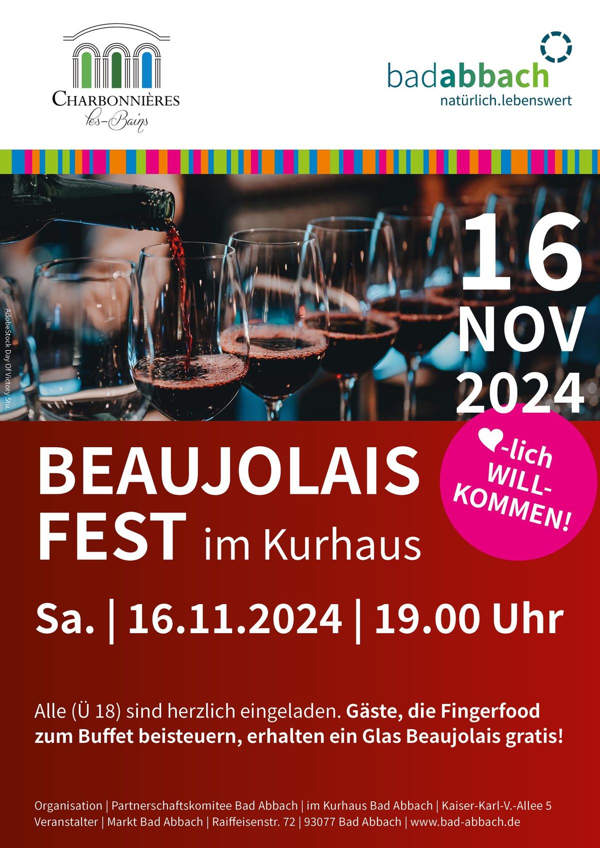 BEAUJOLAIS FEST im Kurhaus (Tagungsraum)