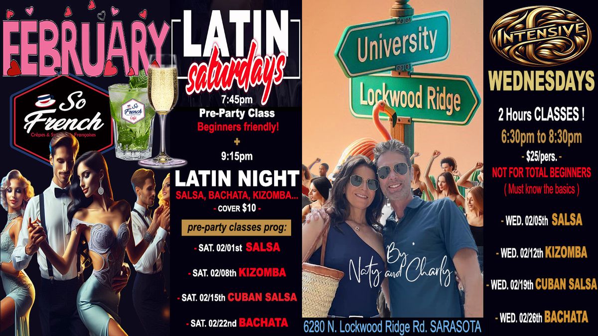 \u2764\ufe0f\ud83c\udde9\ud83c\uddf4\ud83d\udc83\ud83d\udd7aLatin Night + BACHATA pre-Party Class!