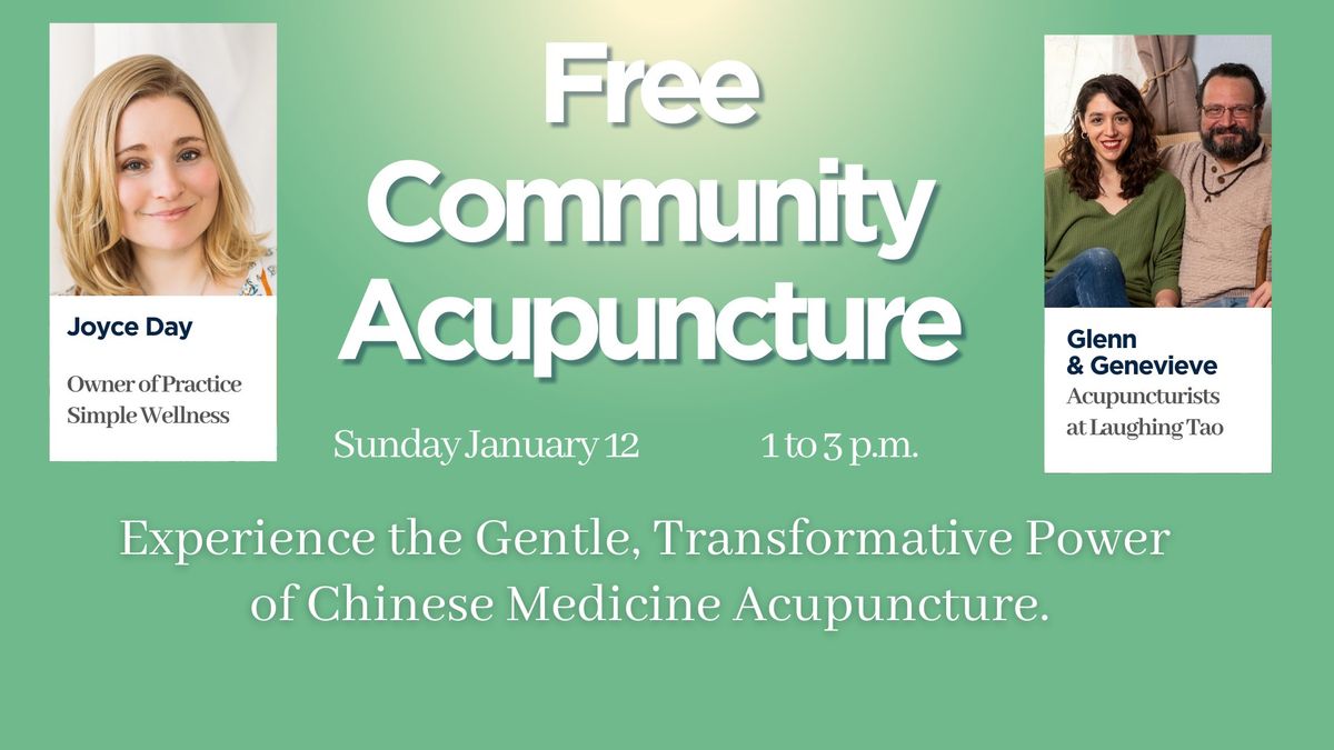 FREE Community Acupuncture