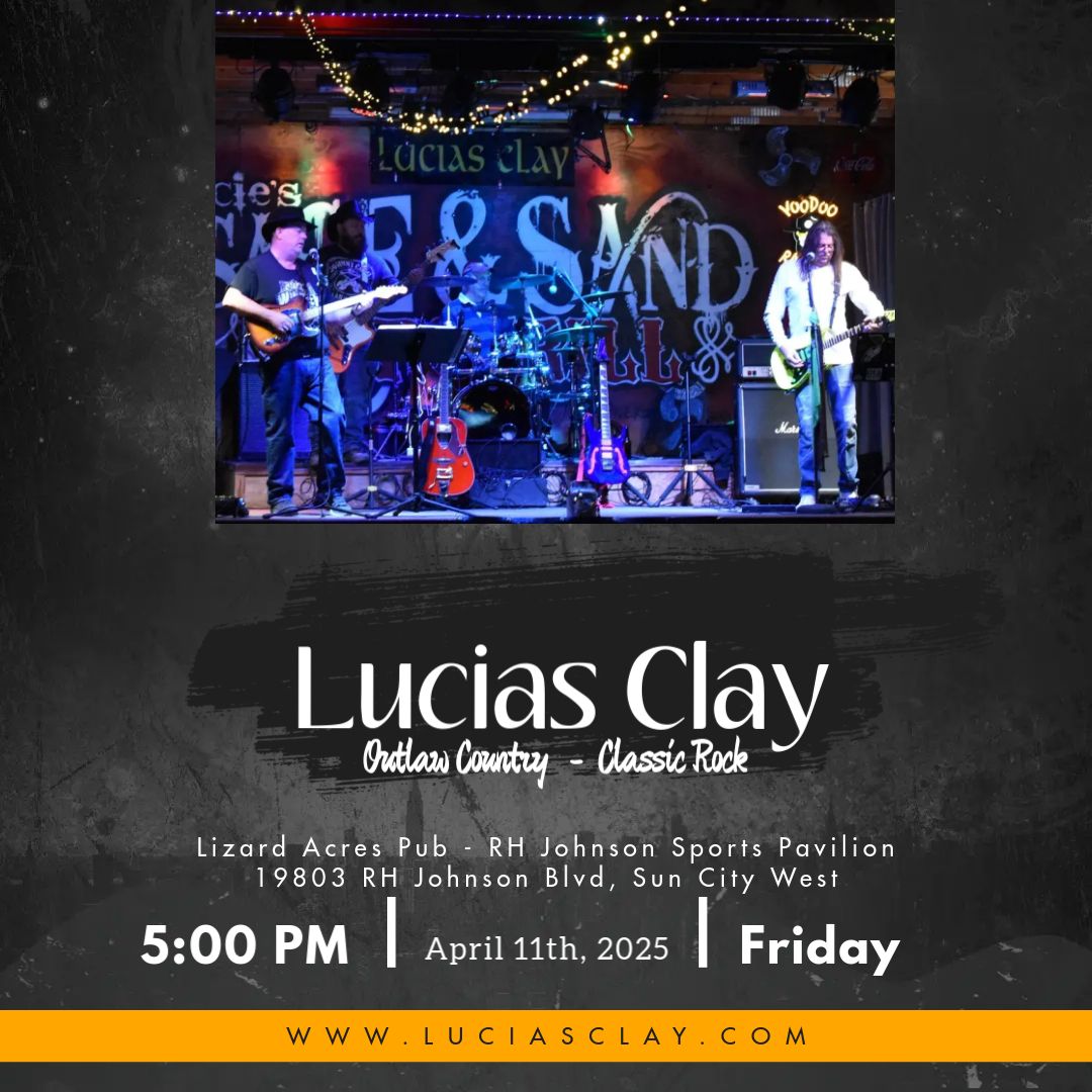 Lucias Clay at Lizard Acres Pub