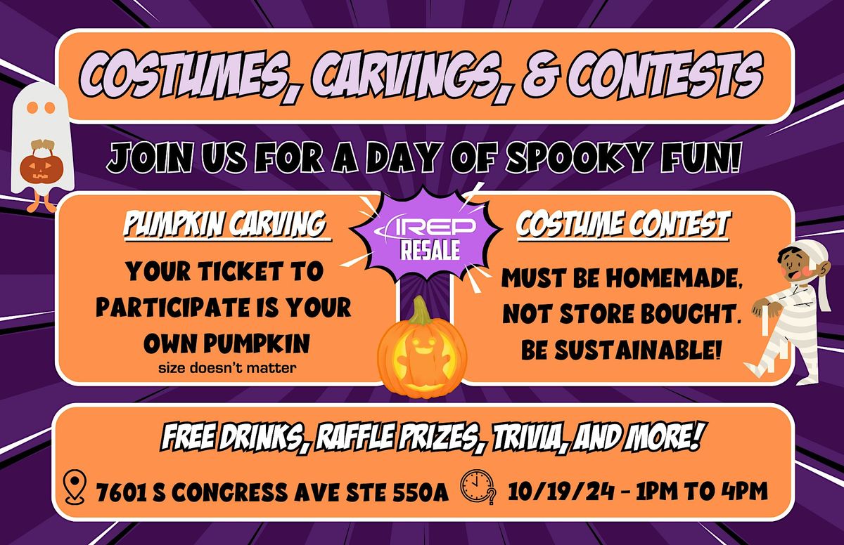 Costumes, Carvings, & Contests