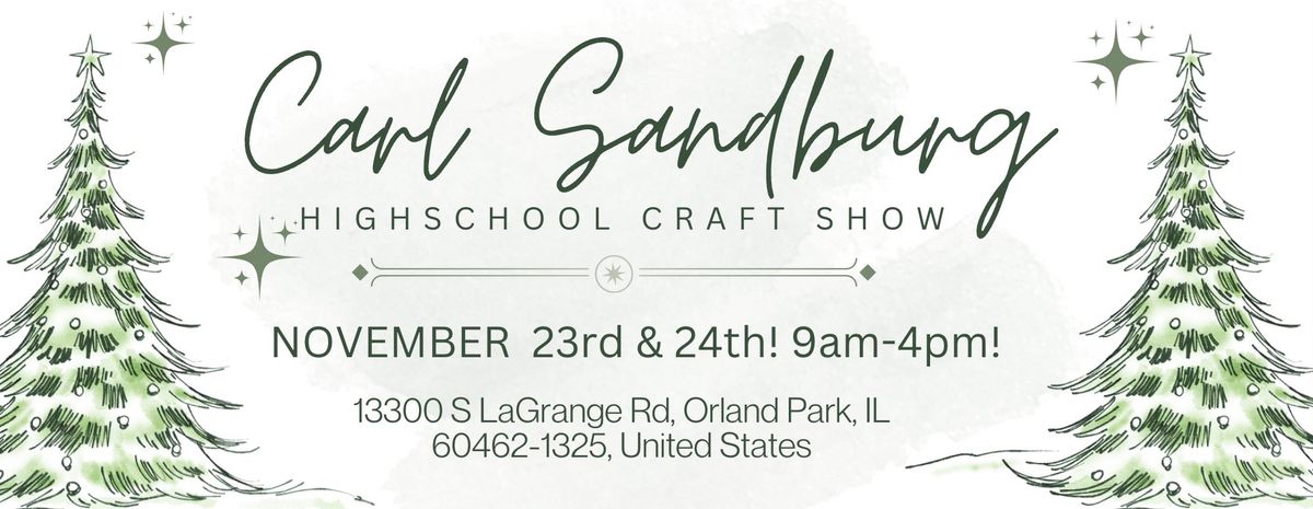 Carl Sandburg Craft Show! 