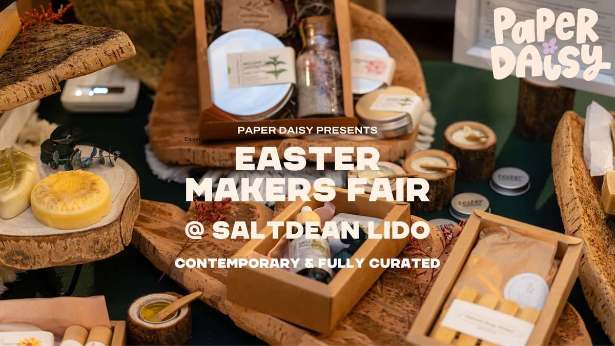 Easter Makers Fair at Saltdean Lido 