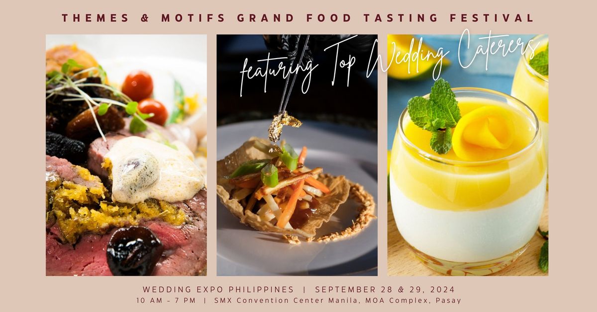 Themes & Motifs Grand Food Tasting Festival with Top Wedding Caterers