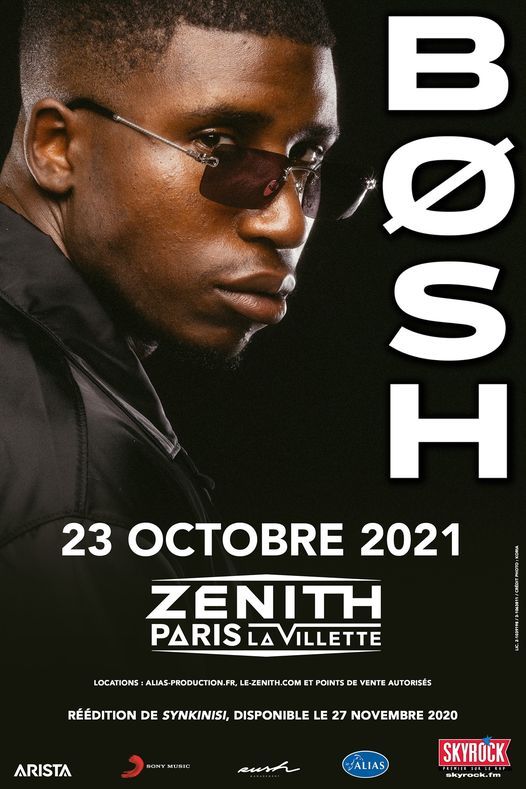 BOSH en concert \u00e0 Paris en octobre 2021 !
