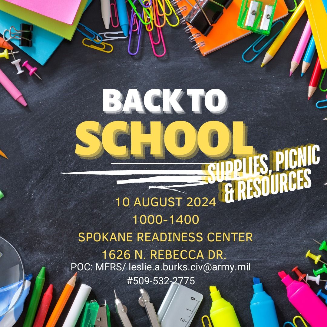 Back to School Supplies Picnic and Resource fair