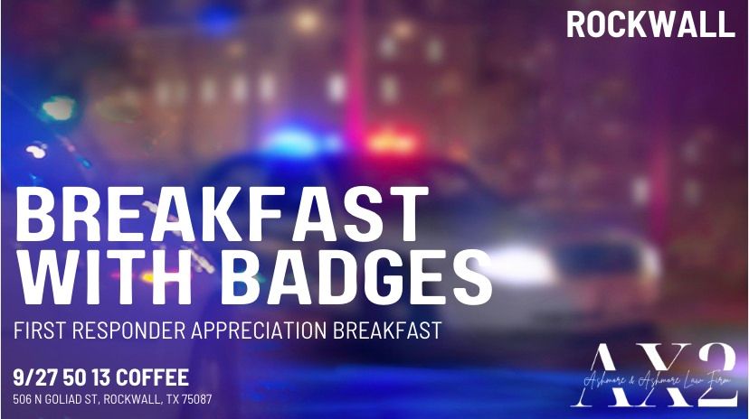 Breakfast with Badges - Rockwall