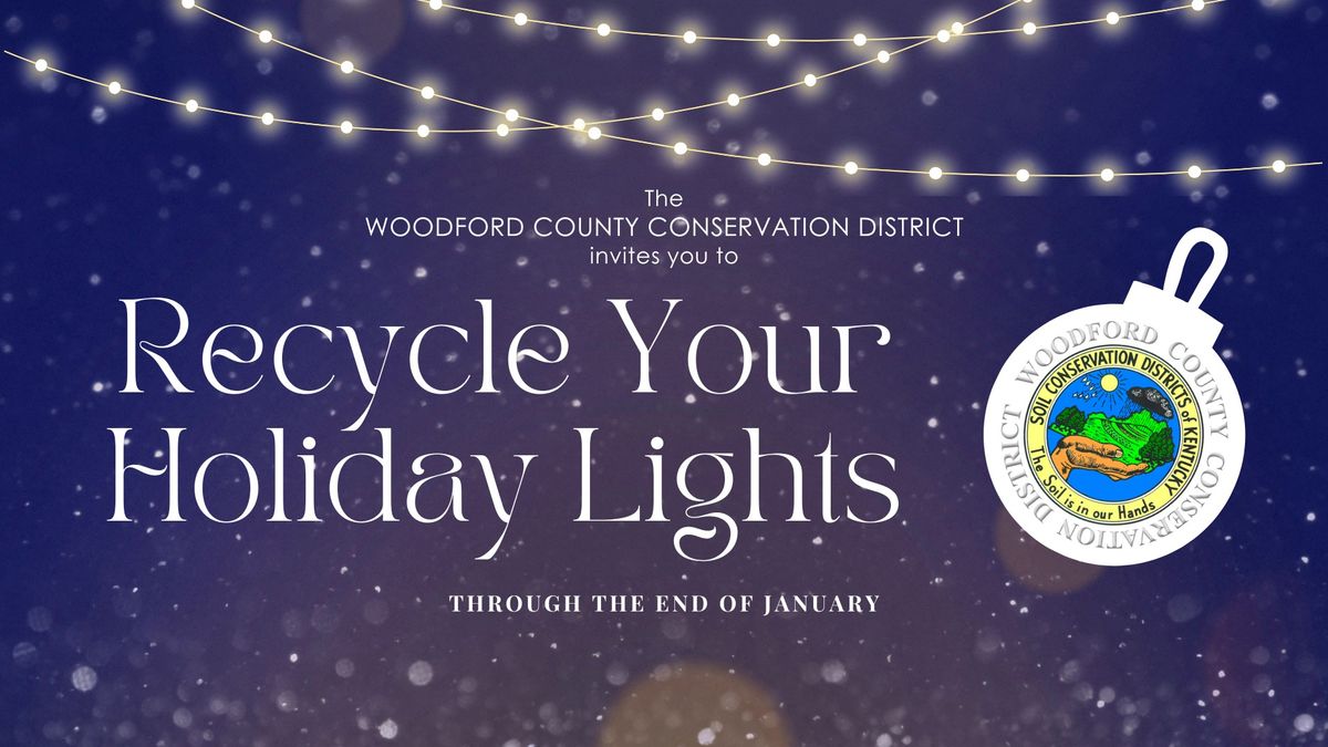 Woodford Recycles - Holiday Lights