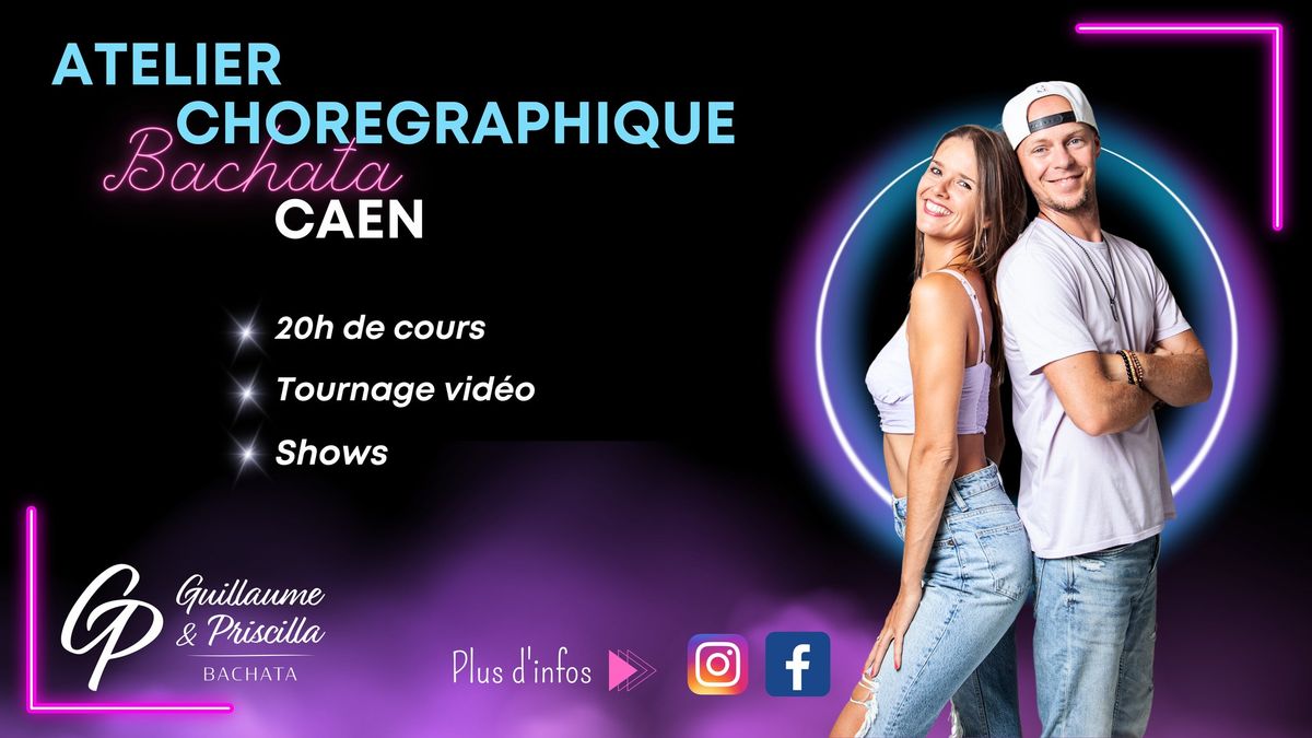 Atelier Chor\u00e9graphique Bachata by Guillaume & Priscilla