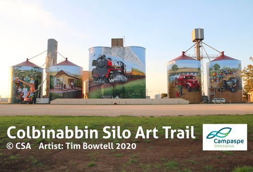 Colbinabbin Colbinabbin Silo Art Official Opening, Colbinabbin Silo Art Trail ...
