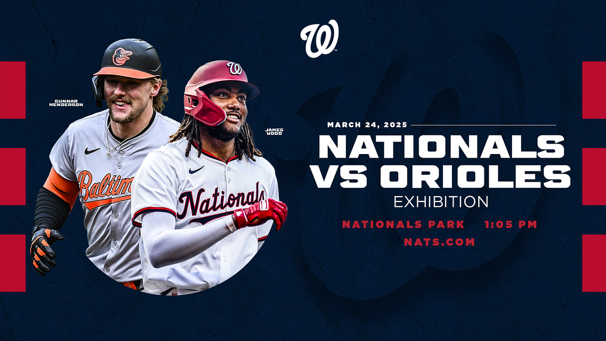 Parking Baltimore Orioles at Washington Nationals