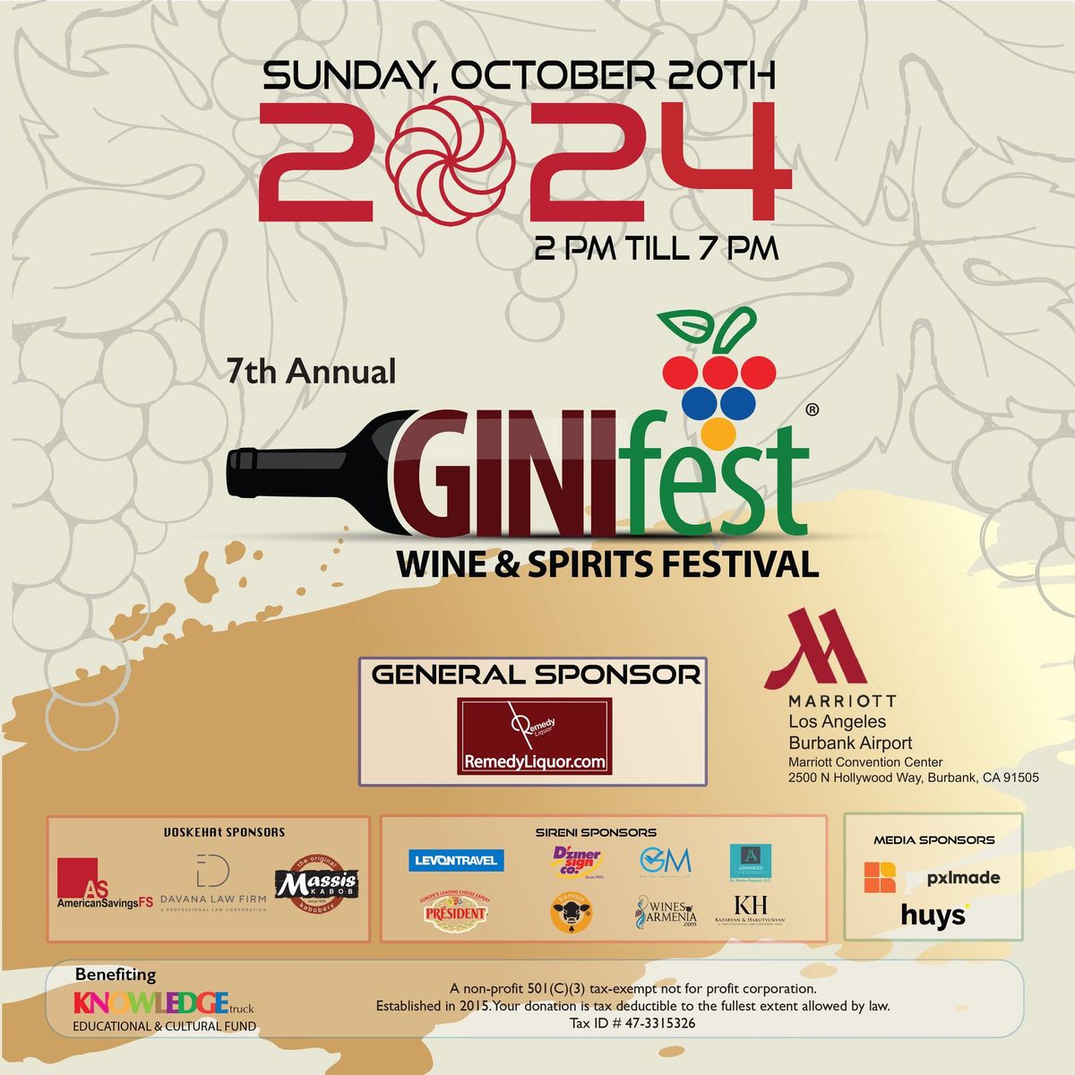 GiniFest\u00ae Wine & Spirits Festival