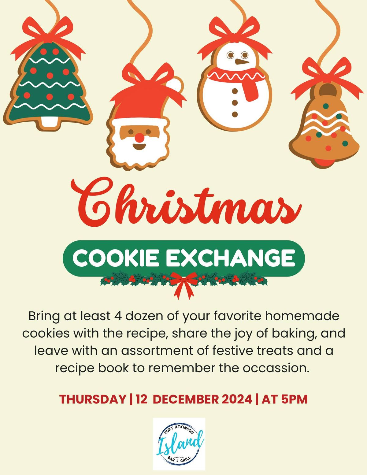 Island Christmas Cookie Exchange