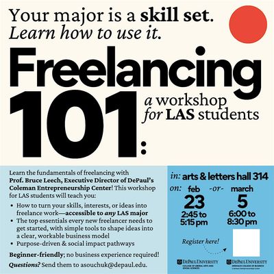 Freelancing 101: A Workshop for LAS Students