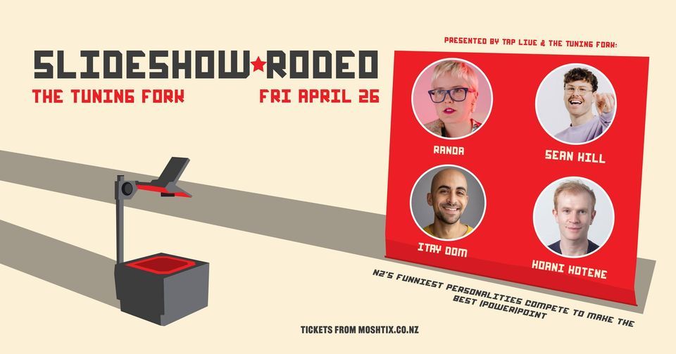 Slideshow Rodeo Comedy Night ft. Randa, Sean Hill, Itay Dom & Hoani Hotene