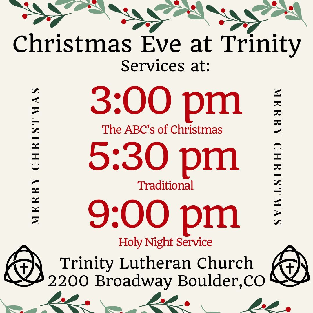 5:30PM Christmas Eve Service