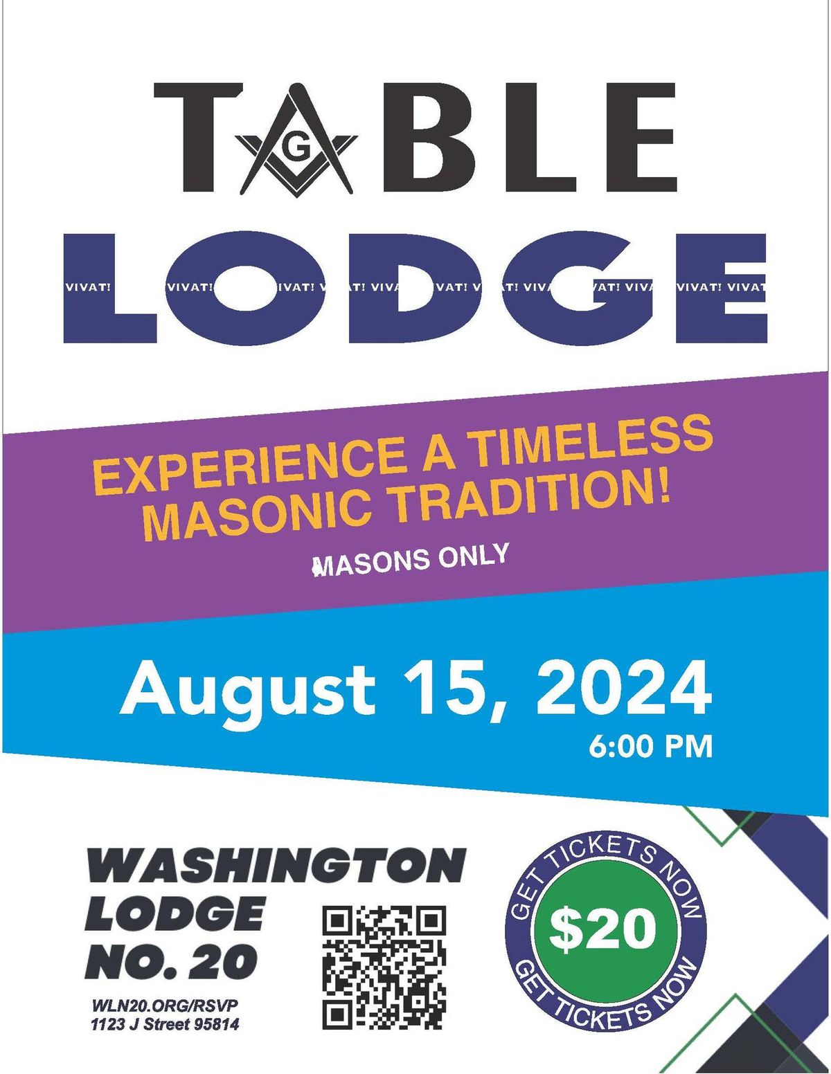 Annual Table Lodge