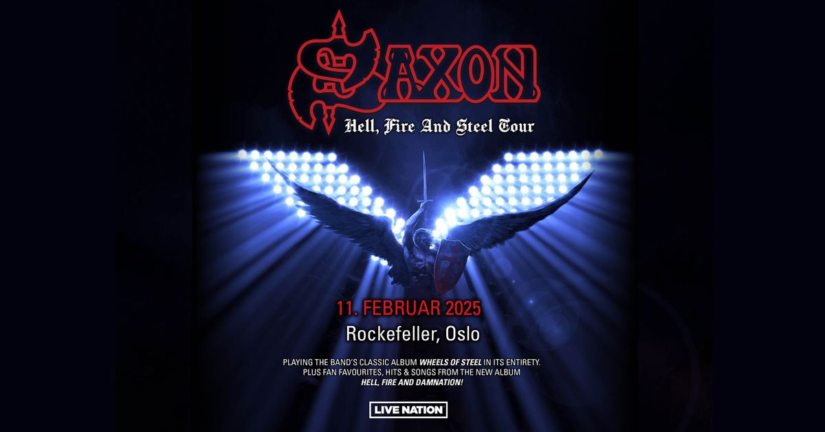 Saxon + Girlschool with special guests: Grand Slam \/ Rockefeller \/ Pres. av Live Nation