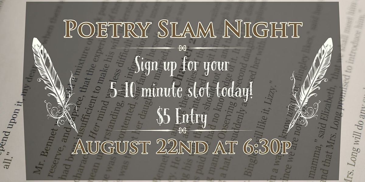 Poetry Slam Night at On Par Entertainment